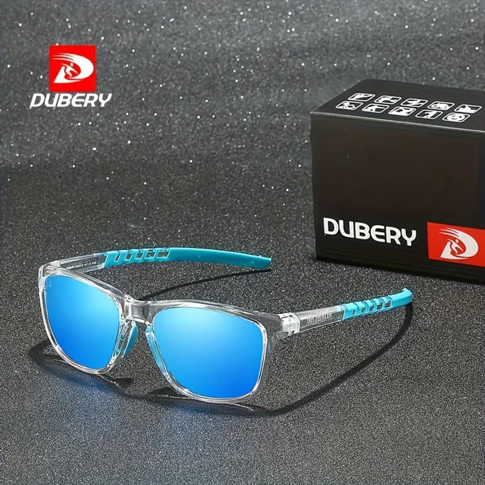 Occhiali da sole moda DUBERY polarizzati Full Rim per uomo e donna 9 colori modello 202
