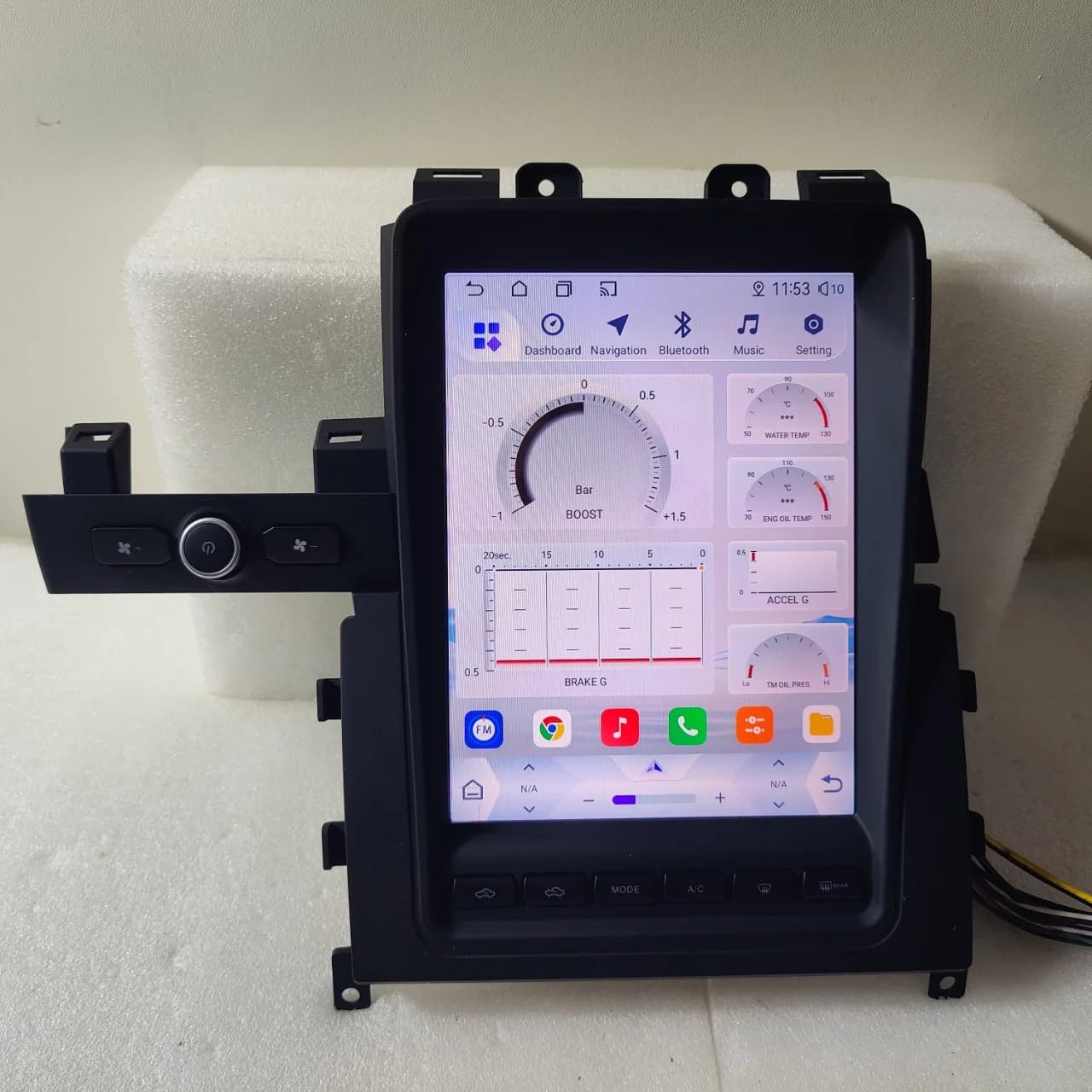 9.7 inch Car Radio For Nissan GT-R GTR R35 2007-2017 Android 14 Multimedia Video Player GPS Navigation DSP Carplay Head Unit