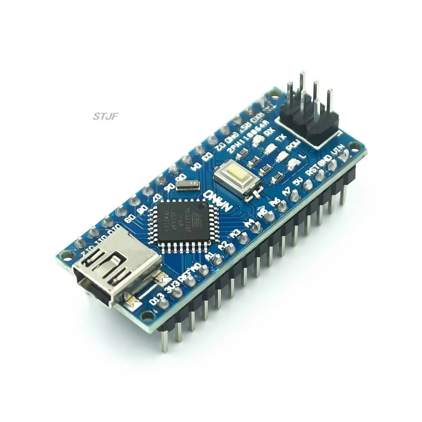 100 pz/lotto MINI USB per Nano V3.0 ATmega328P CH340G 5V 16M scheda microcontrollore per arduino per NANO 328P