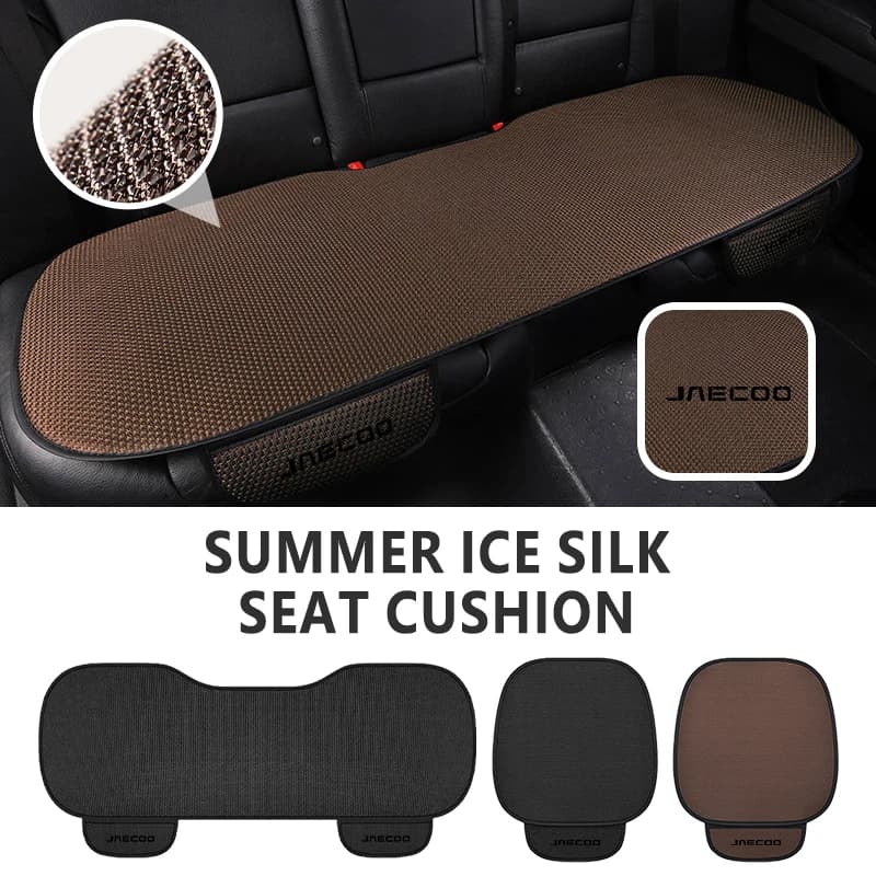 Breathable Ice Silk Car Seat Cushion Non-slip and Wear-resistant Solid Color Seat Cover For JAECOO J7 PHEV J8 2WD AWD