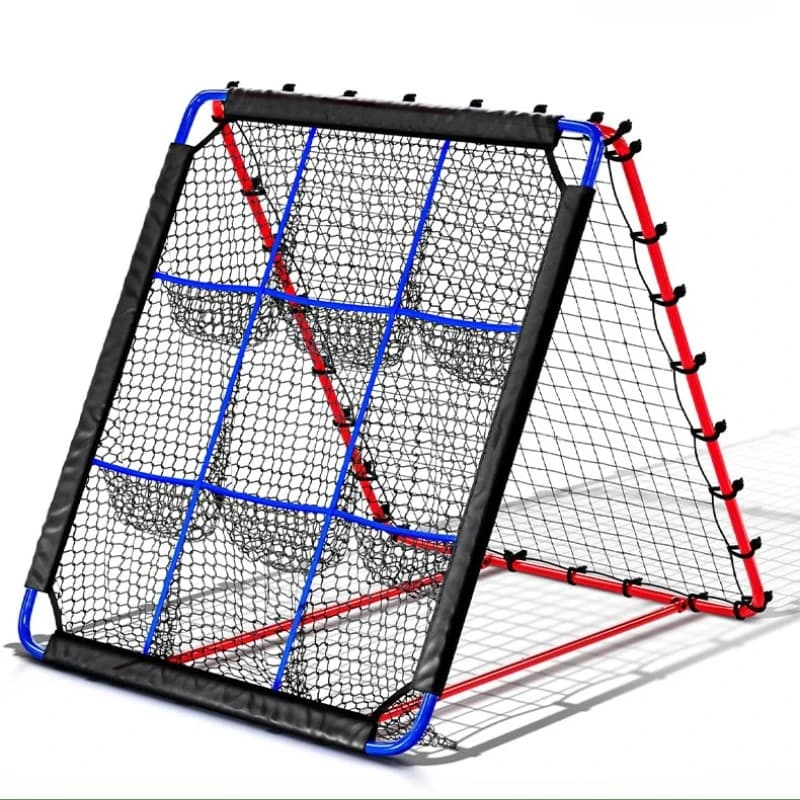 Rebound Network for Double Face Football Training Adjustable Rebound Network Soccer Balls Practice Rebound Network Portable Sports Equipment
