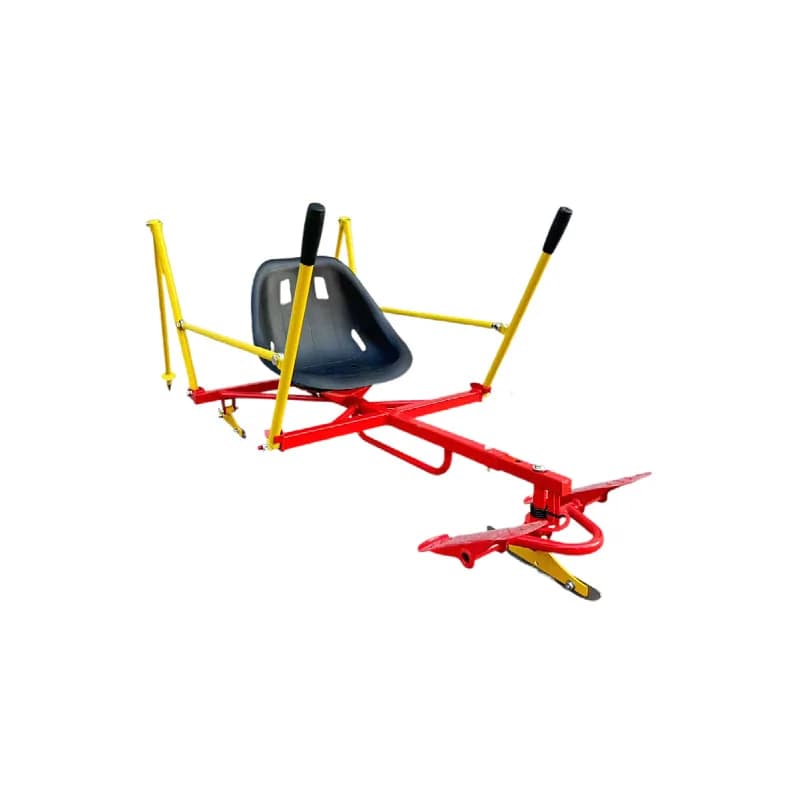 Winter Outdoor Ice Car Ski Resort Ice Climbing Plow, Ice Amusement Equipment, Sled Car Skating Car