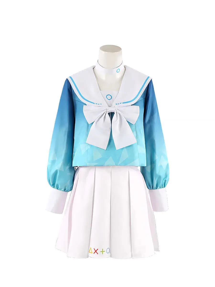 Blue Archive Arona - Costume da Marinaio Personalizzato, Ideale per Donna, Tema Anime e Videogiochi, per Feste, Spettacoli, Halloween, Carnevale