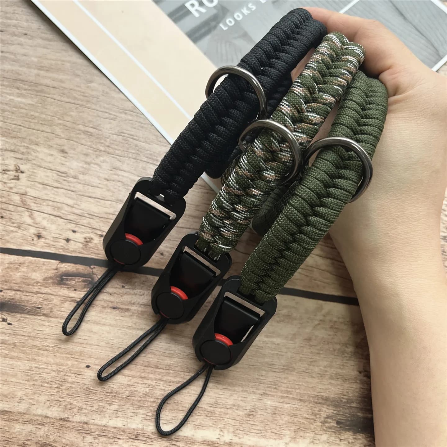Camera Strap Handmade Wrist Strap Phone Anti-lost Hand Strap Portable Cellular Keychain Mobile Phone Chain to Hang Around Rope