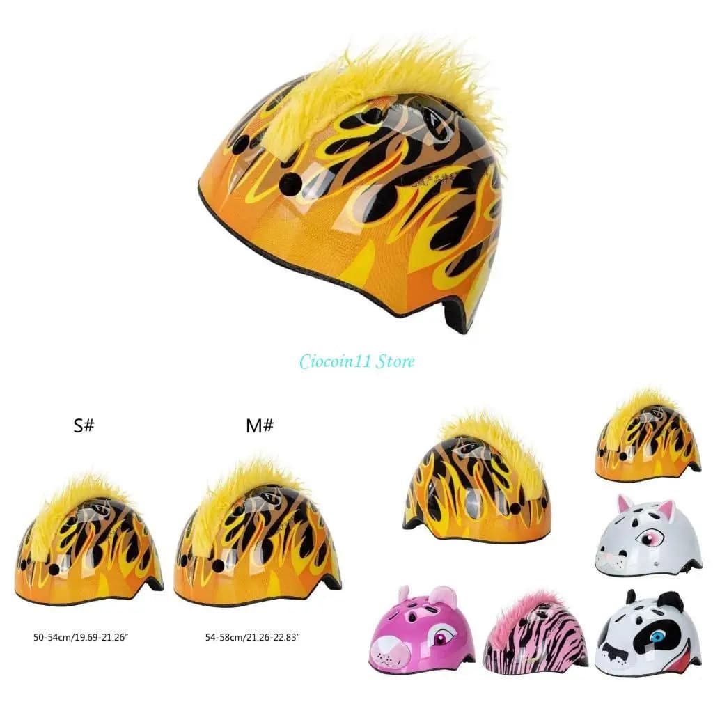 Y1UB Kids Safety Bike Helmets pattinarsi per bambini in bicicletta in sella a 4 stagioni per ragazzi ragazze