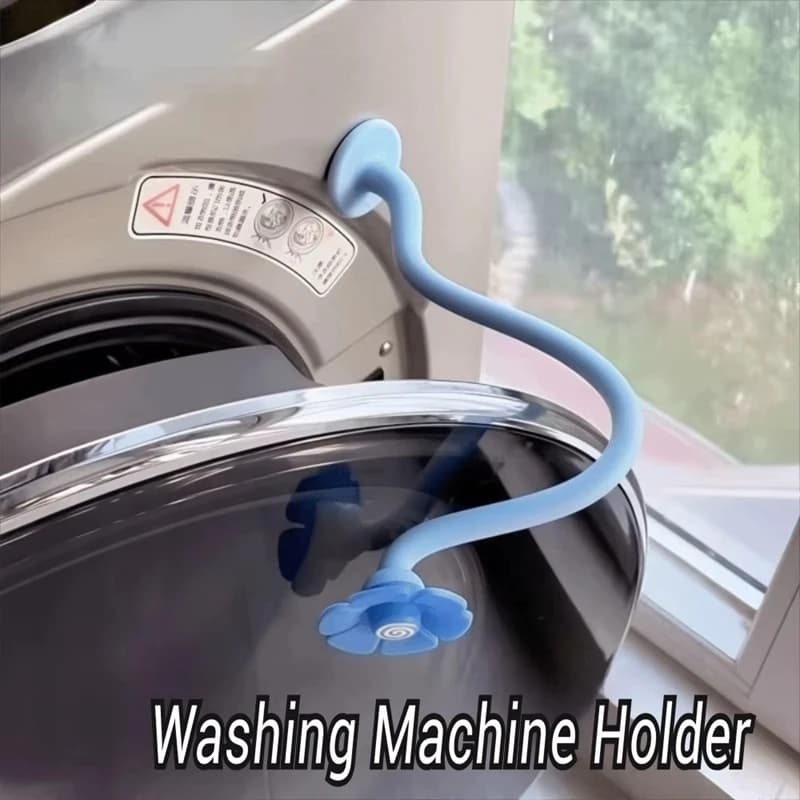 Nuovo Supporto Magnetico per Porta Lavatrice a Caricamento Frontale, Limitatore di Ventilazione, Fibbia Anti-Muffa e Anti-Odore, Ferma Porta Lavatrice