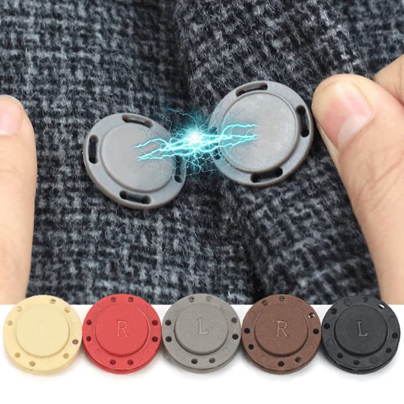 Invisible Magnet Button for Sewing Supplies Cardigan Concealed Buckle Handwork Clothing Sewing Buttons