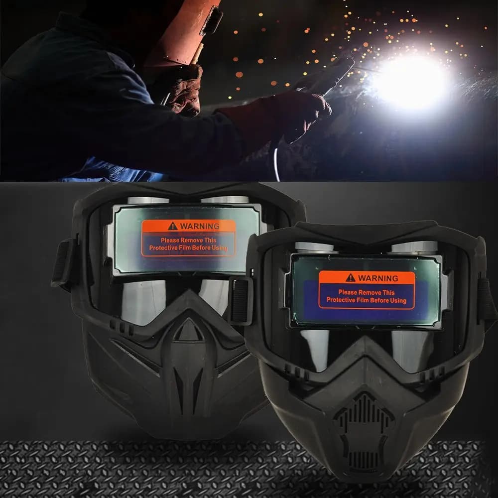 Automatic Welding Welding Glasses Detachable Welder Mask with Adjustable Welding Band Split Type Shock Resistant visor