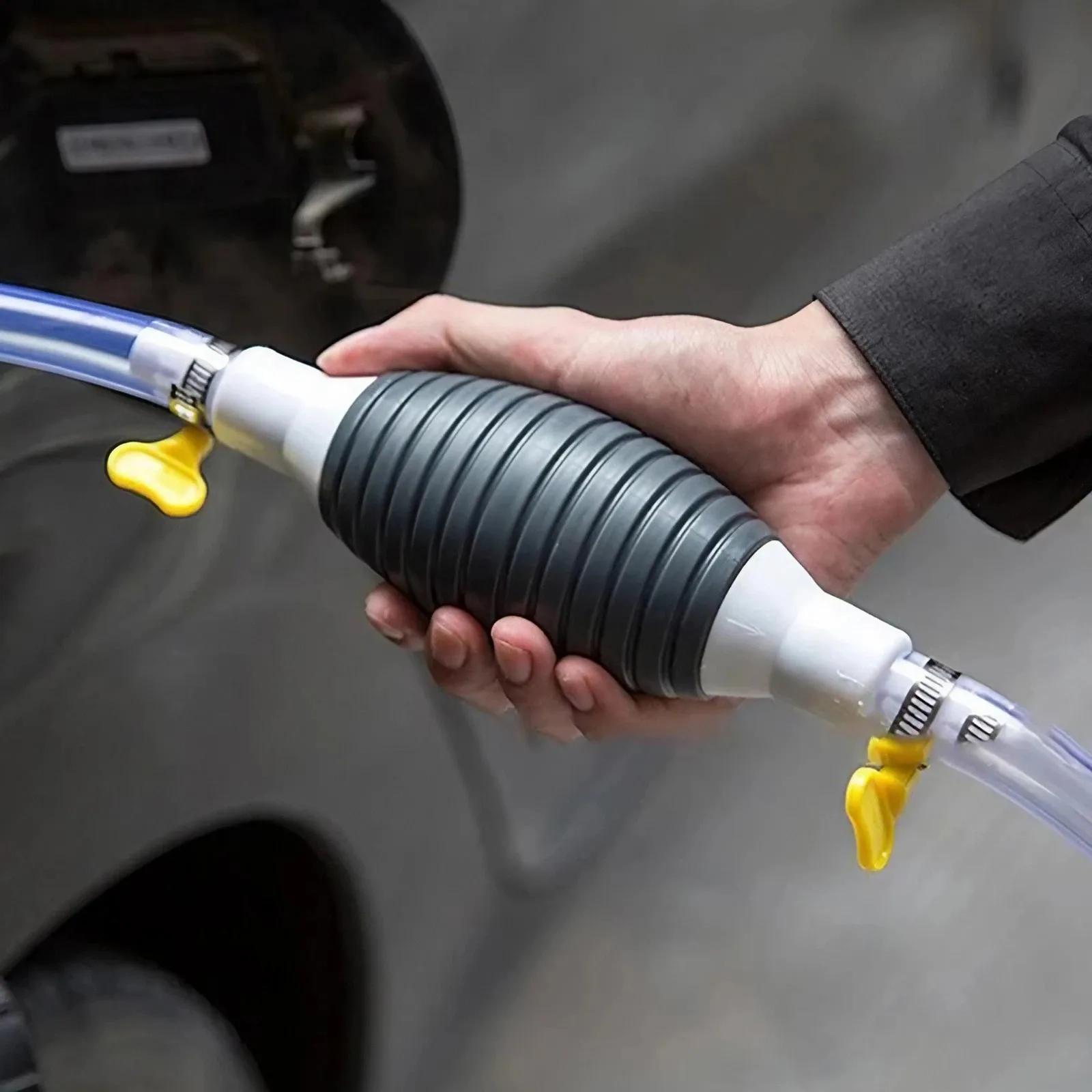 Auto Fuel Gas Manual Primer Pump Fuel Line Pumps Primer for Car Tool Transfer