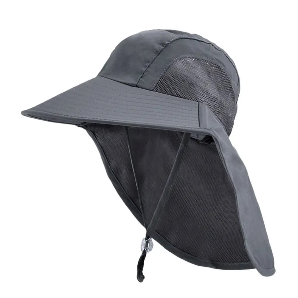 Protezione solare Ragazzo Ragazza Protezione UV regolabile Cappello da sole Berretto a tesa larga Cappelli a secchiello per bambini