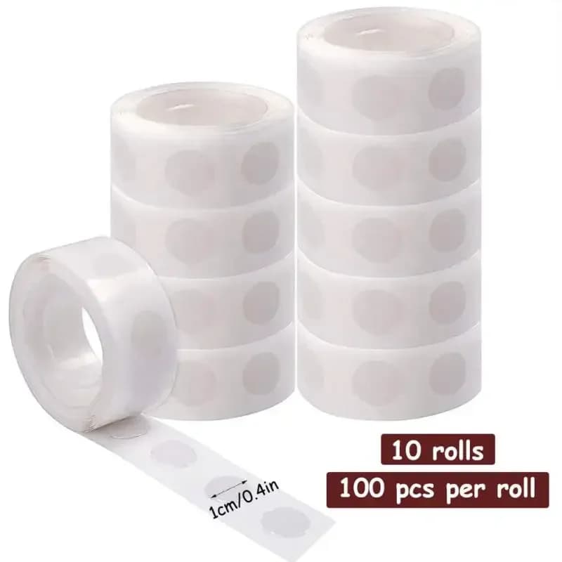 Balloon Glue Dot Adhesive Point Tape Double Sided Clear Sticky Glue Sticker Balloons Stand Arch attach balloon to ceiling or wal