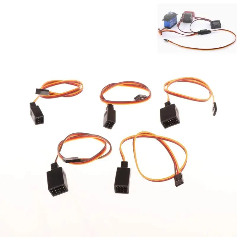 Cavo di collegamento linea estesa tipo Y da 30 cm per cavo di collegamento servo cablaggio Futaba Jr Y per auto/nave/elicottero Rc