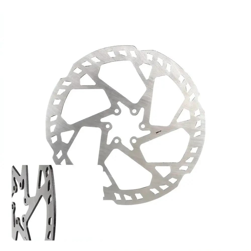 203mm Bicycle Disc Brake Rotor For Electric Scooter MTB 6 Hole Mount Thickened Design Improved Stopping Power Accessories