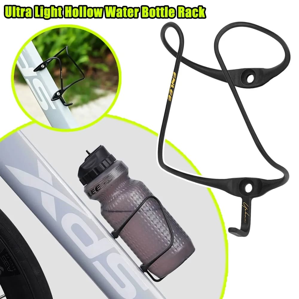Portaborraccia super leggero in fibra di carbonio da 9 g, porta borraccia cavo ultraleggero per accessori da ciclismo su strada e mountain bike
