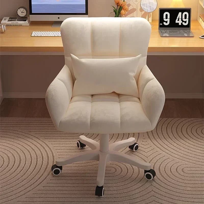 Sedia da gioco rosa – Design girevole e sollevabile, supporto ergonomico e arredamento per la camera da letto degli studenti