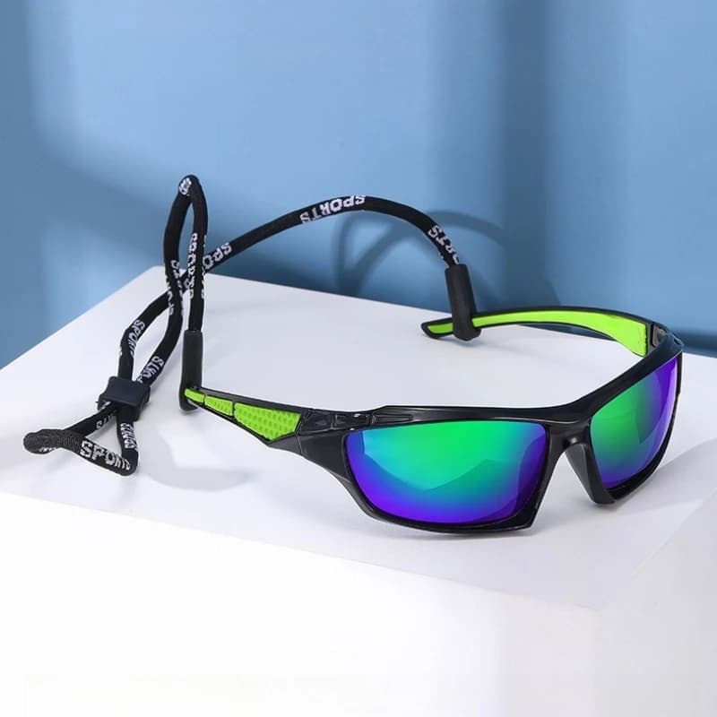 Nuovi occhiali da sole sportivi da uomo transfrontalieri Occhiali da ciclismo Occhiali da sole da guida per visione notturna Occhiali sportivi colorati resistenti ai raggi UV