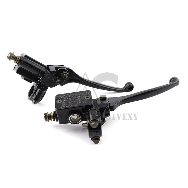 Pompa freno moto Cilindro principale anteriore Leva freno idraulico destra per Dirt Pit Bike ATV Quad Ciclomotore Scooter Buggy Go Kart