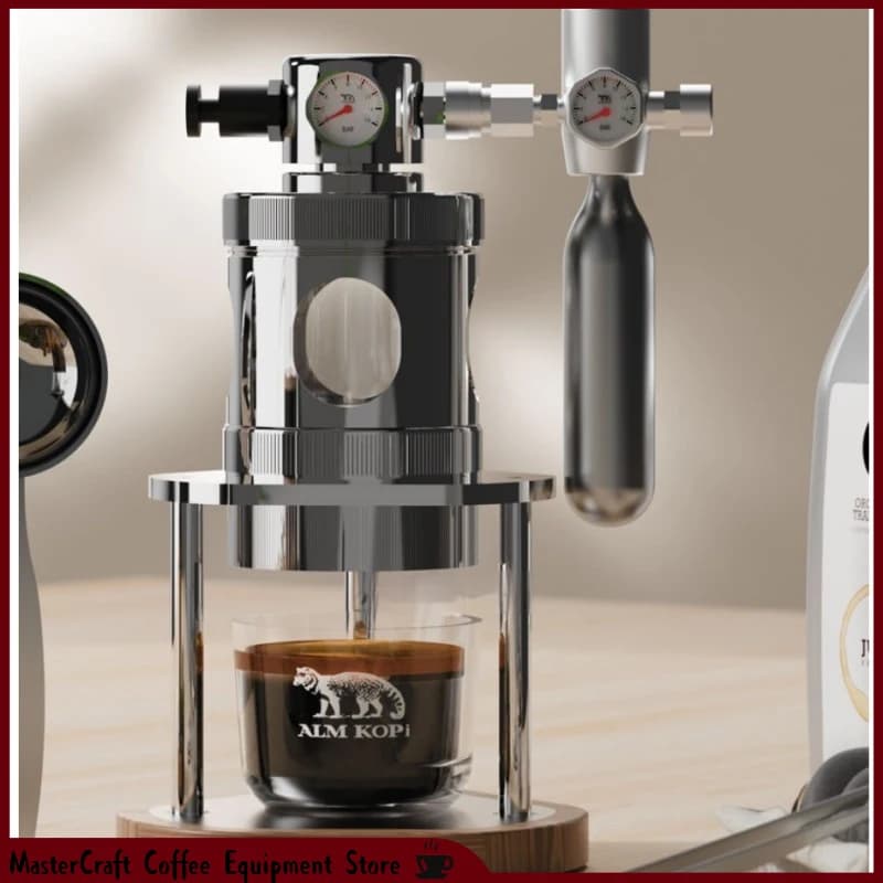 Pneumatic Coffee Extractor Portable Mini Coffee Maker Small Manual Espresso Machine For Home Office Outdoor Camping Travel