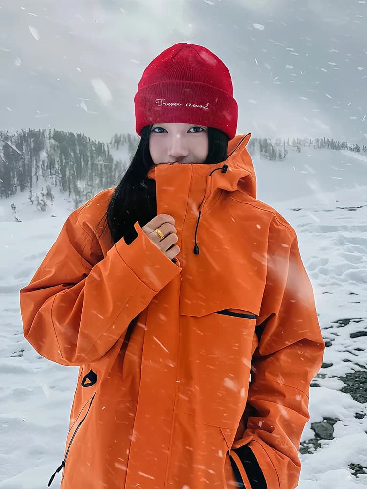 Giacca da donna tre in uno ispessita per il Nord-est della Cina, resistente a -40 gradi, tuta da lavoro e da arrampicata, calda