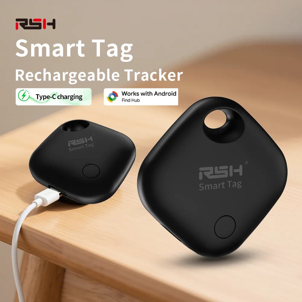 Smart Tag Bluetooth Home Object Locator with Hub app Find Google Play Sound Reproduction Long Distance Finder for Android