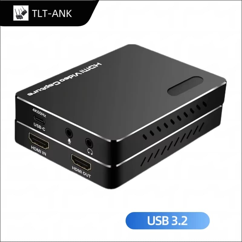 Scheda di acquisizione video compatibile 4K HDMI USB 3.2 4K60hz Plug and Play a bassa latenza Ingresso/uscita 4Kp60 Registrazione in streaming colorato