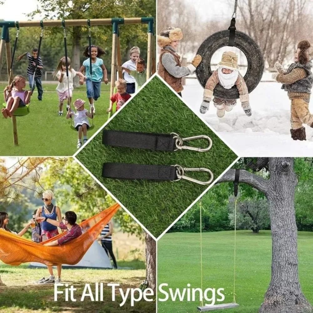 New practical swing straps for tree Resistant field Ring for heavy loads hanger Belt for hammock Sacco boxing swing Horizontal bar