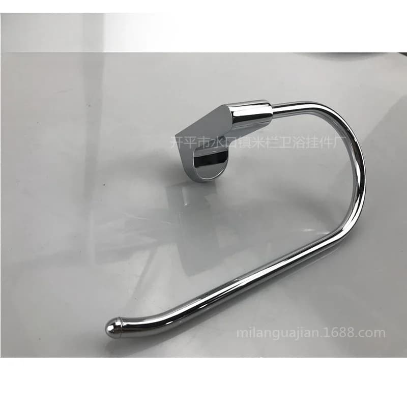 Portasciugamani cromato Portasciugamani da parete in acciaio inossidabile 304 Accessori hardware per il bagno