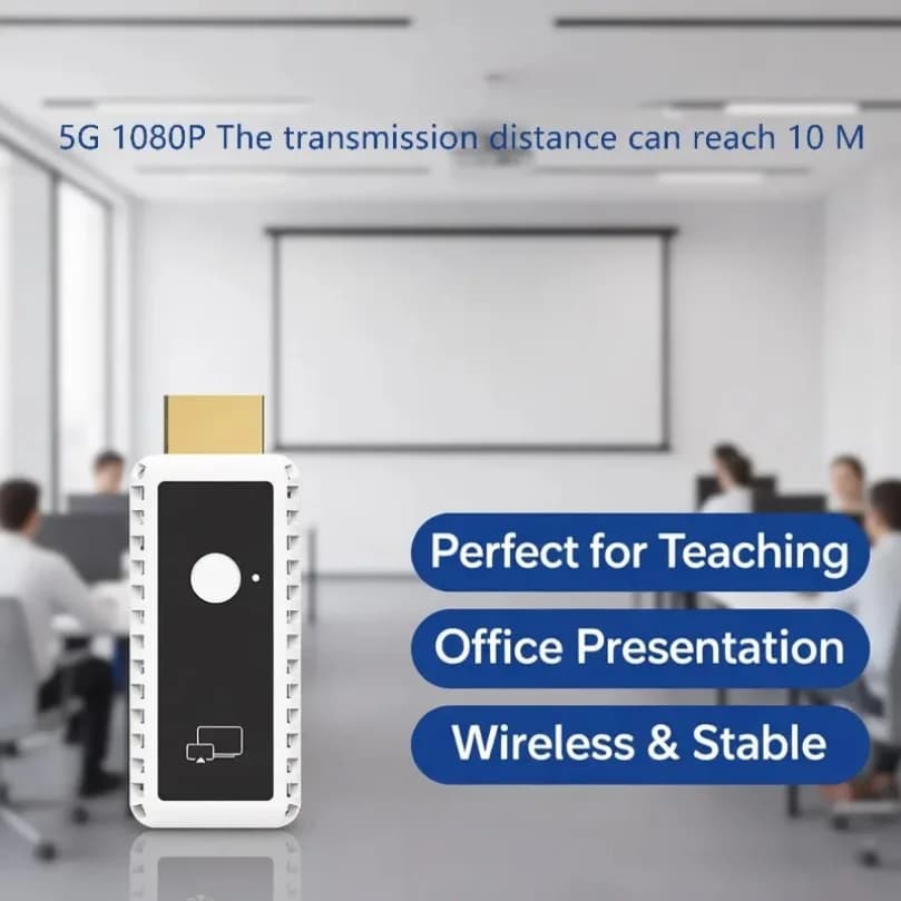 5G Wireless HDMI-Compatible Screen Mirror Dongle Anycast Miracast Airplay Casting Adapter For Phone Laptop TV Projector Live