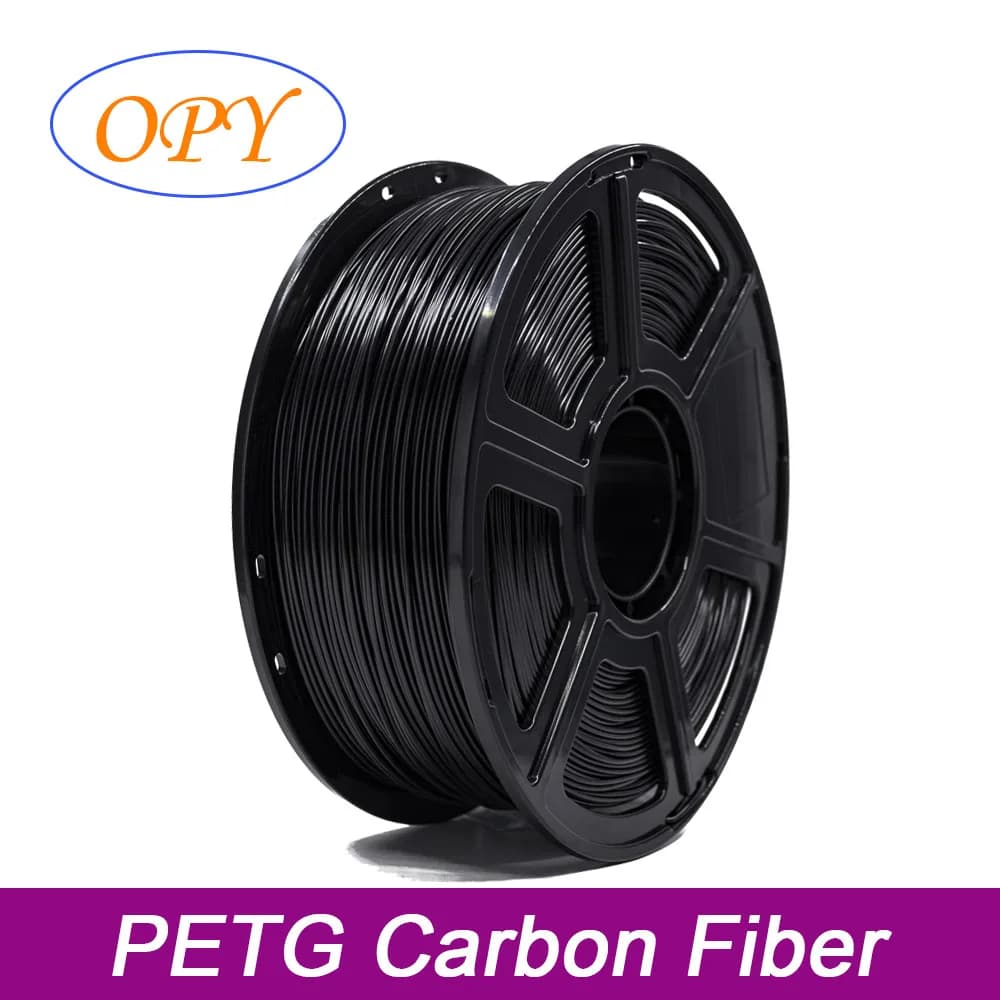 OPY PLA PETG Carbon Filament 3D Printer Plastic 1,75 mm 1 kg 10 m 100 g Black Nylon 3D Printing Materials Fast Shipping