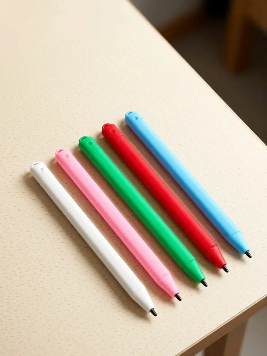5Pcs LCD Tablet Stylus Pen Smooth Writing Drawing Experience High Sensitivity Touch Precision Control Versatile Tool
