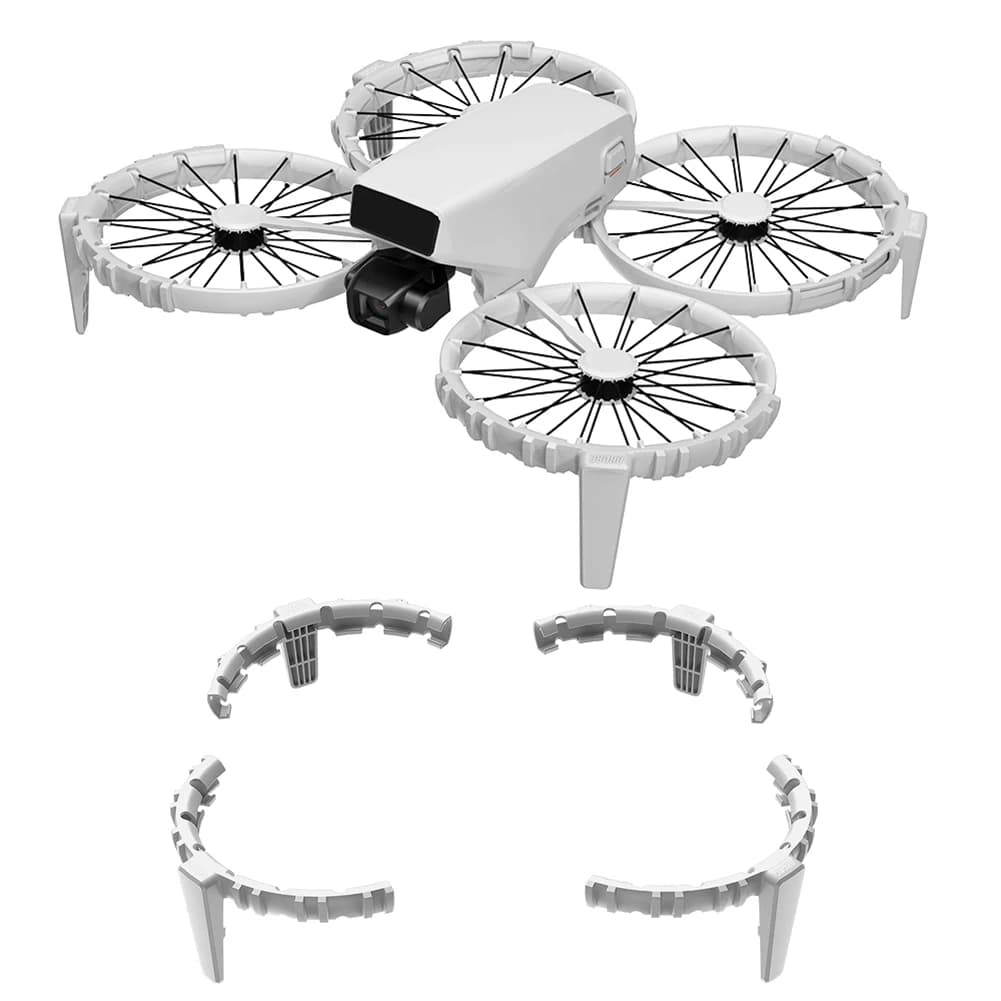 Protezione per Elica Flip Propeller, Anello Anti-Collisione Leggero in TPU, Protezione Galleggiante, Accessori per Droni