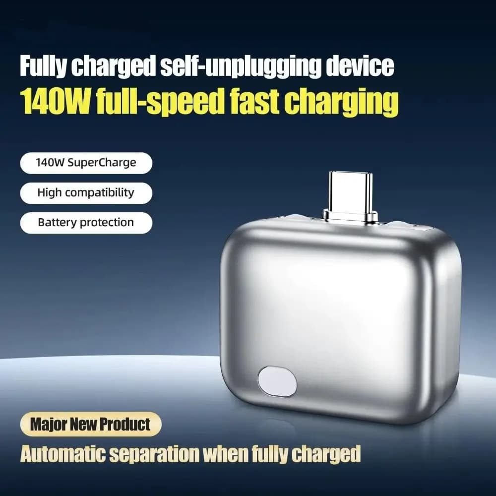 140W Smart Auto Eject Charger Battery Protection Automatic Power Off Automatic Power-off Charger