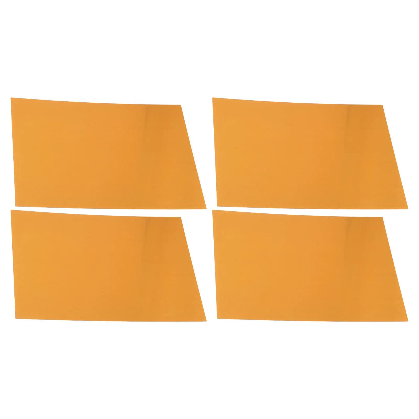 4Pcs Laser Engraving Aluminum Plates A4 Gold 0.2mm Thin Metal Sheets DIY Crafting Metal Blanks Home Decoration Sign Making