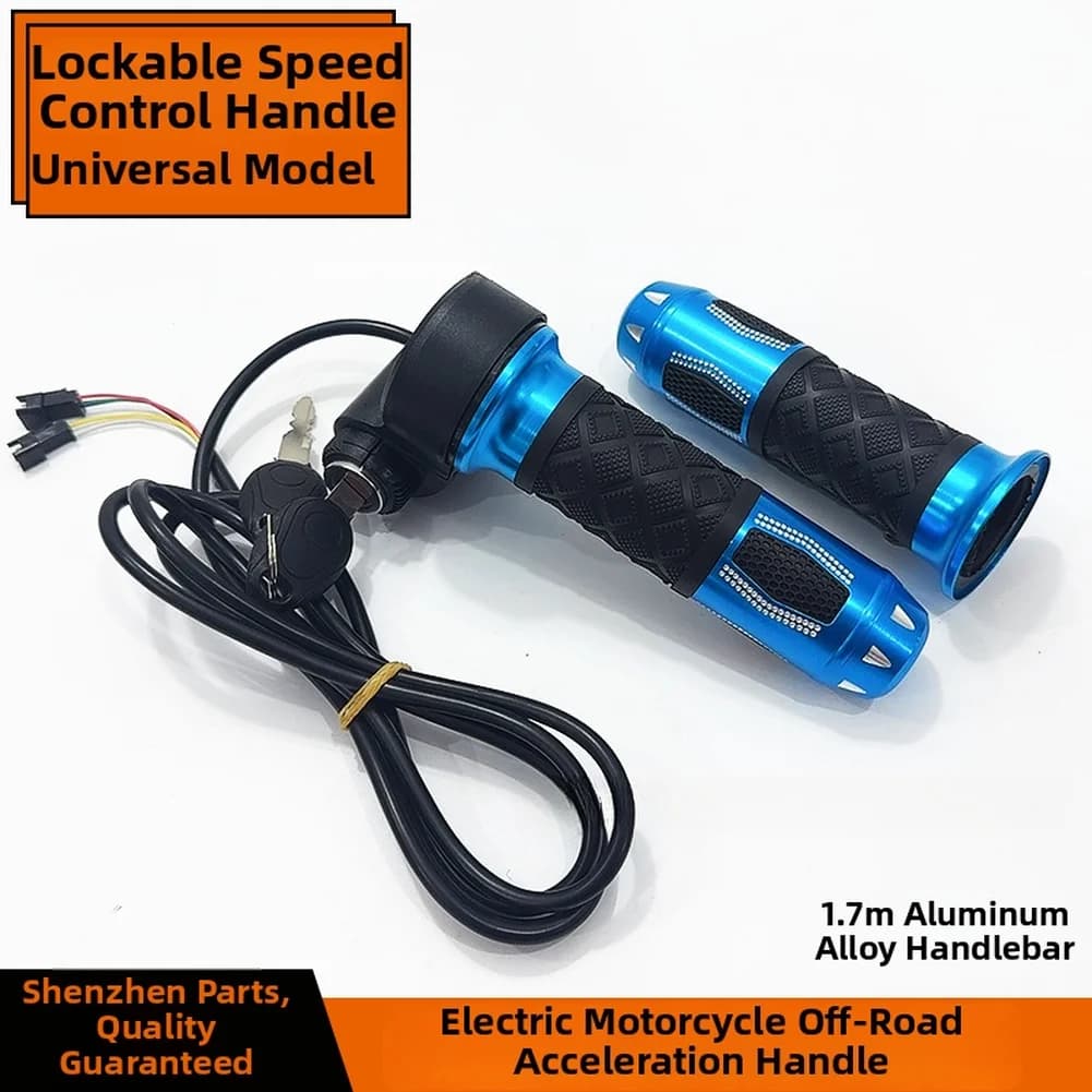 1 pz. Manopola acceleratore e-bike 22,2 mm, leva acceleratore per bicicletta elettrica, scooter, mountain bike