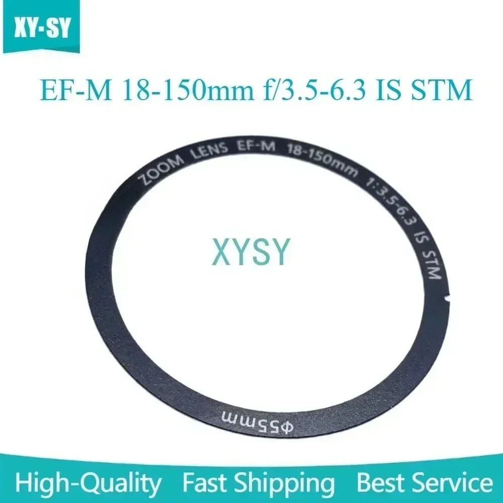 New 18-150 mm Lens Front Pressure Presser Tablet Sticker Parameters Nameplate Ring for Canon EF-M 18-150mm F/3.5-6.3 IS STM Part
