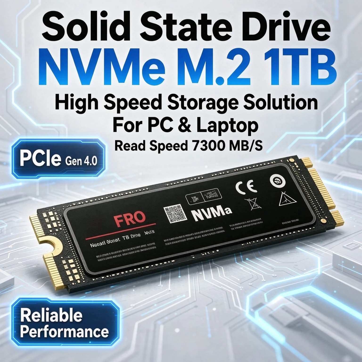 Original 980Pro 990Pro M.2 PCIe 4.0 NVMe SSD Up To 7400MB/s High Speed Internal Solid State Drive For Gaming Laptop Desktop PC