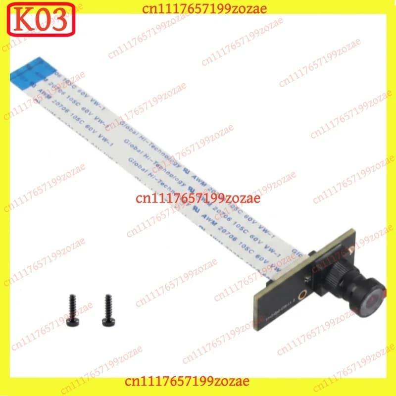 k3 Chamber Camera Module for Snapmaker Artisan 3D Printer 2MP OV2640 Sensor w/ 24Pin 0.5mm FPC Cable & Mount Bracket