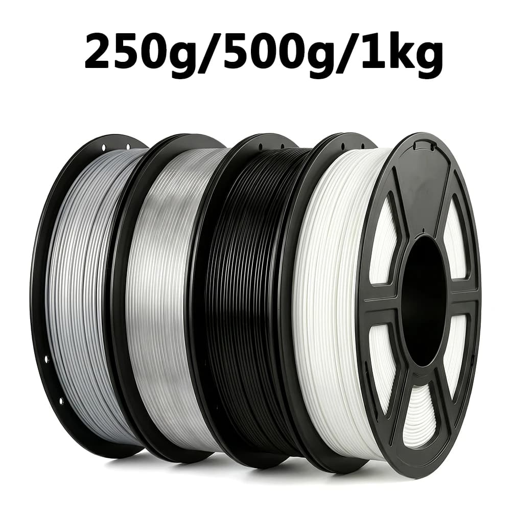 250g 500g 1kg PLA Black Filament 1.75mm 3D Printer Filament PLA white pla silver 3D printing filament pla transparent 250gx4