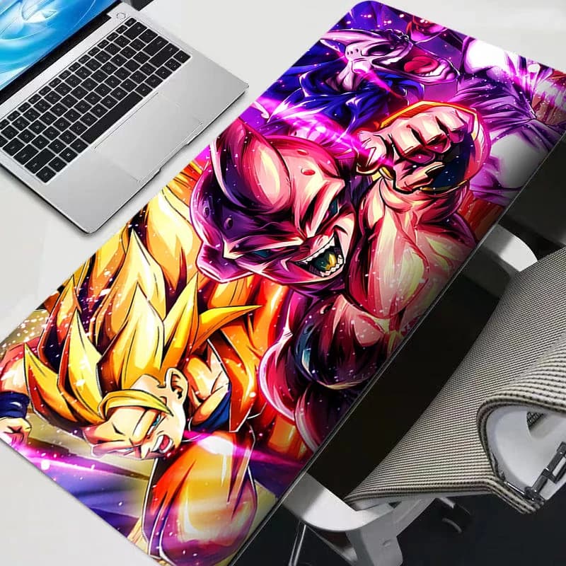 Computer Mouse Pad Gaming Dragon Ball Anime XXL MousePad Large Mouse Pad Gamer Keyboard Pad XXL PC Desk Mat Tapis Souris