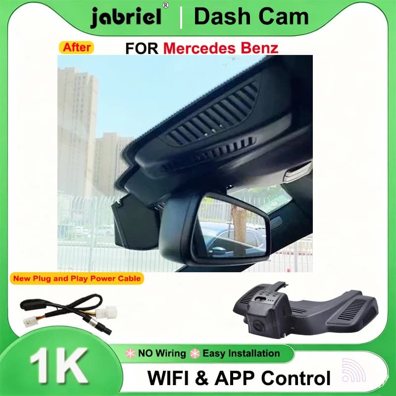 Jabriel for Mercedes Benz GLE w166 GLS x166 for Mercedes Benz GLE 350 400 450 500 43 53 63 2015 2016 2017 2018 HD 1080P Dash Cam