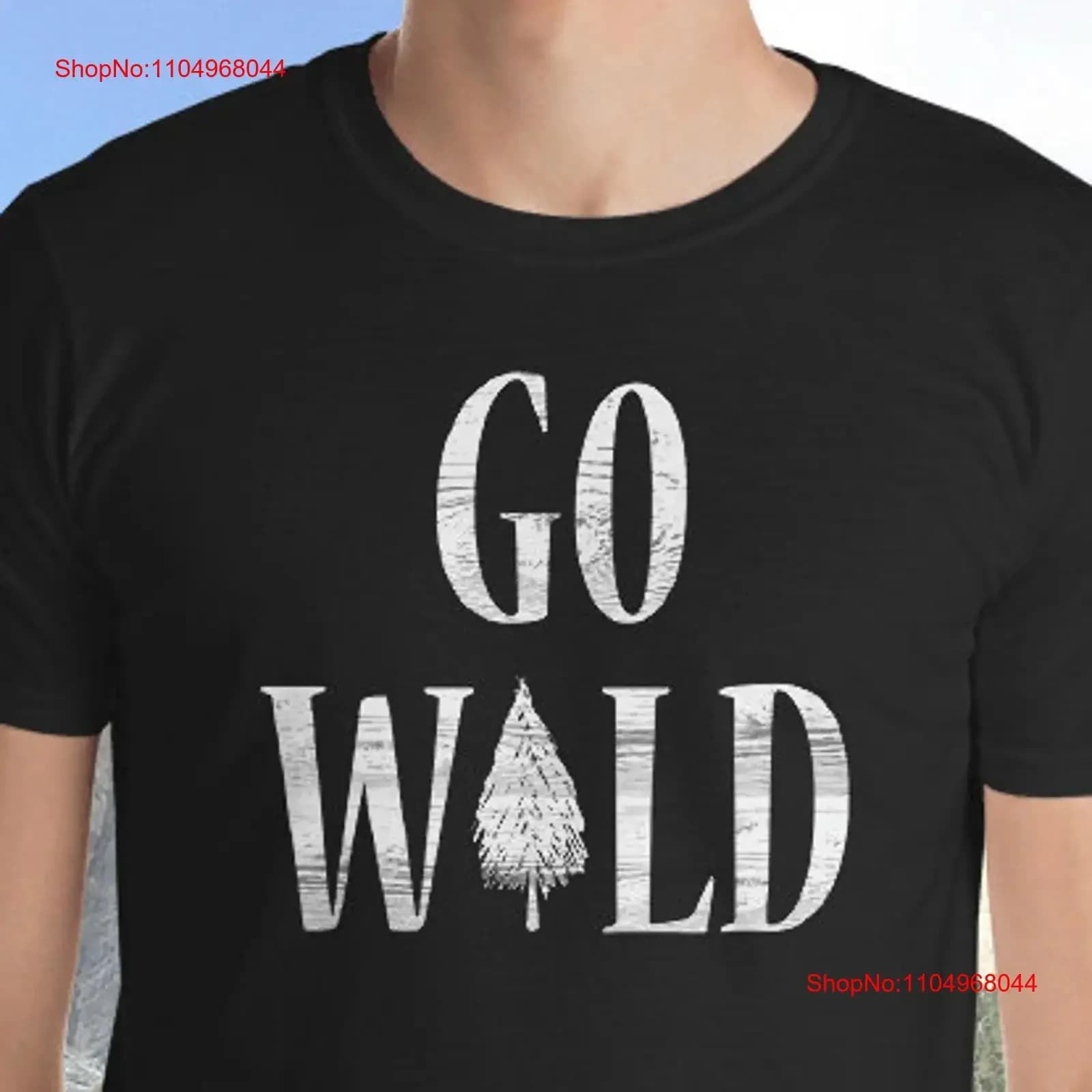 Go Wild Camp Nature WanderlustT T Shirt vintage Lavato Morbido Traspirante Elegante abiti firmati homme grafica Confortevole