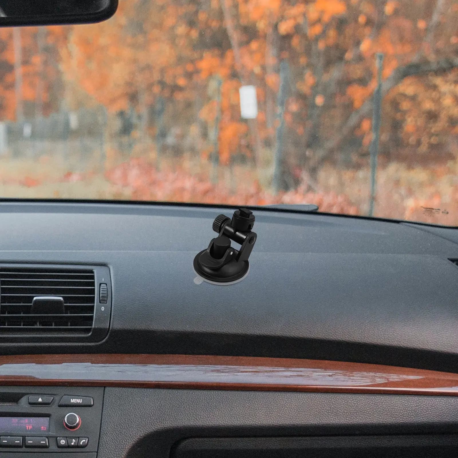 2Pcs Dash Cam Mount for Car Suction Cup Holder Black Design Strong Grip Dash Cam Suction Mount Holder Easy Setup