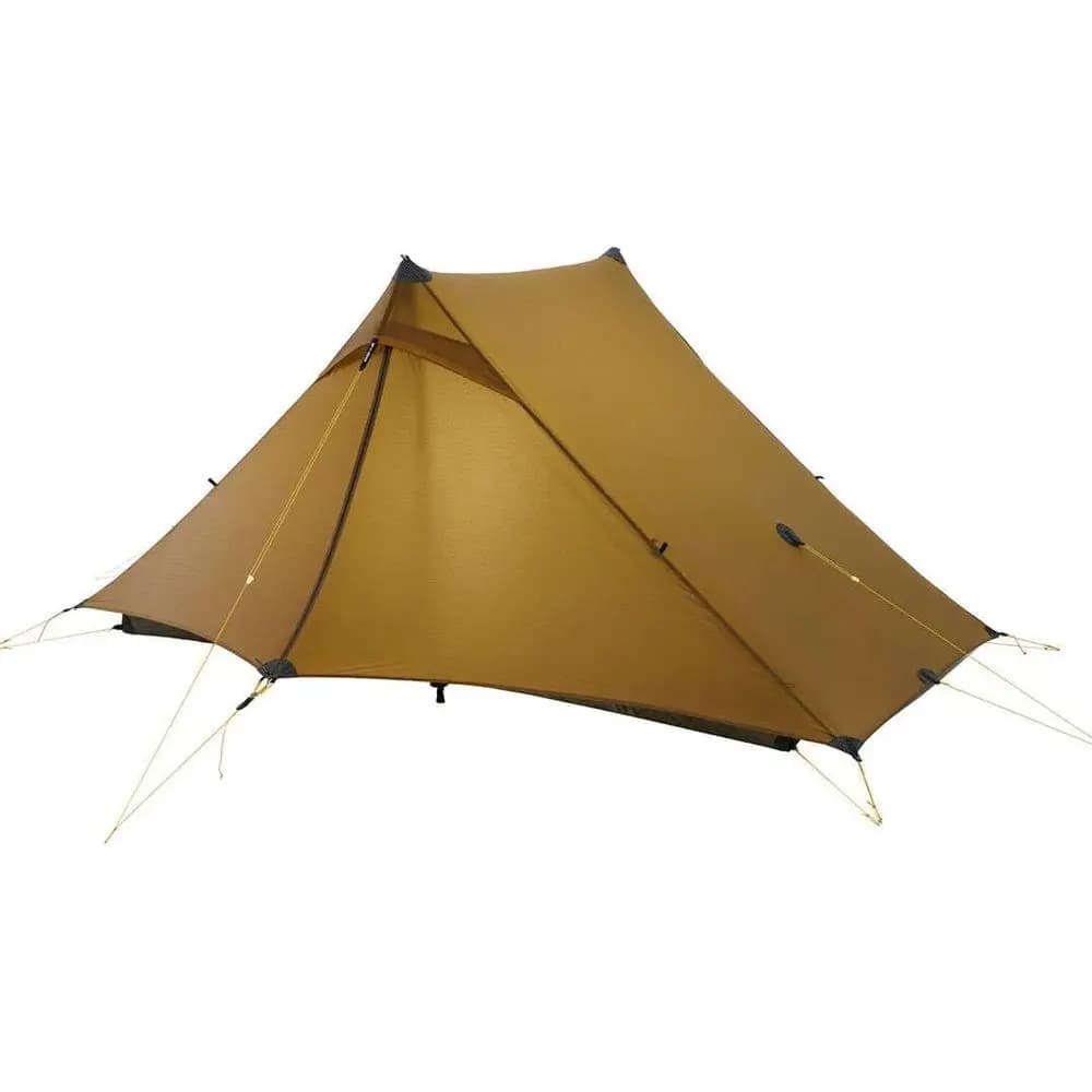 Ultralight Trekking Tent for 2 Persons, in Silnylon 15D, Compatible with Trekking Sticks, Raincoat for Open Excursions