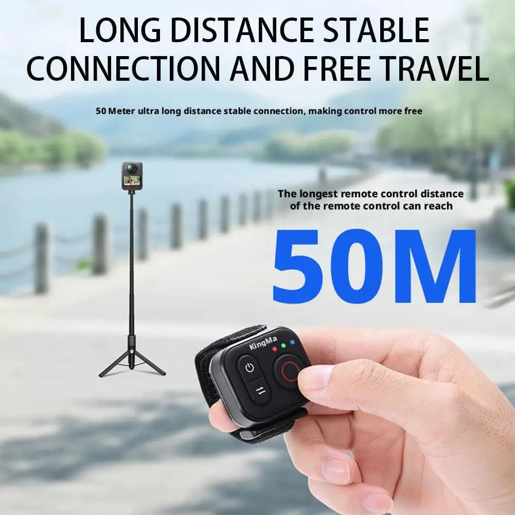 Telecomando Bluetooth per DJI ACTION 6/ACTION 5 PRO/ACTION 4/OSMO 360 Controller pulsante di rilascio otturatore fotografico