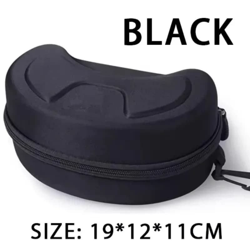 1PC portatile EVA custodia per occhiali da sci occhiali da sci sulla neve scatola per occhiali da sole borsa da snowboard impermeabile custodia per occhiali scatola rigida con cerniera