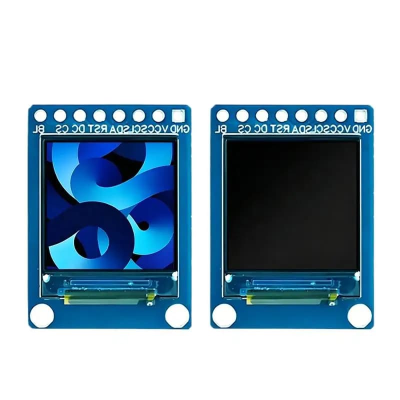 1Pcs 128x128 SPI GC9107 Controller TFT Screen 0.85 Inch IPS LCD Display Module DIY Project ESP32 For Raspberry Pi
