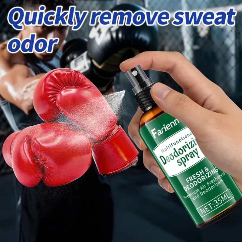 Multifunctional Odor Eliminator Spray, For Boxing Gloves, Shoes, Locker & Gym Gear, Long-Lasting Fresh Deodorant