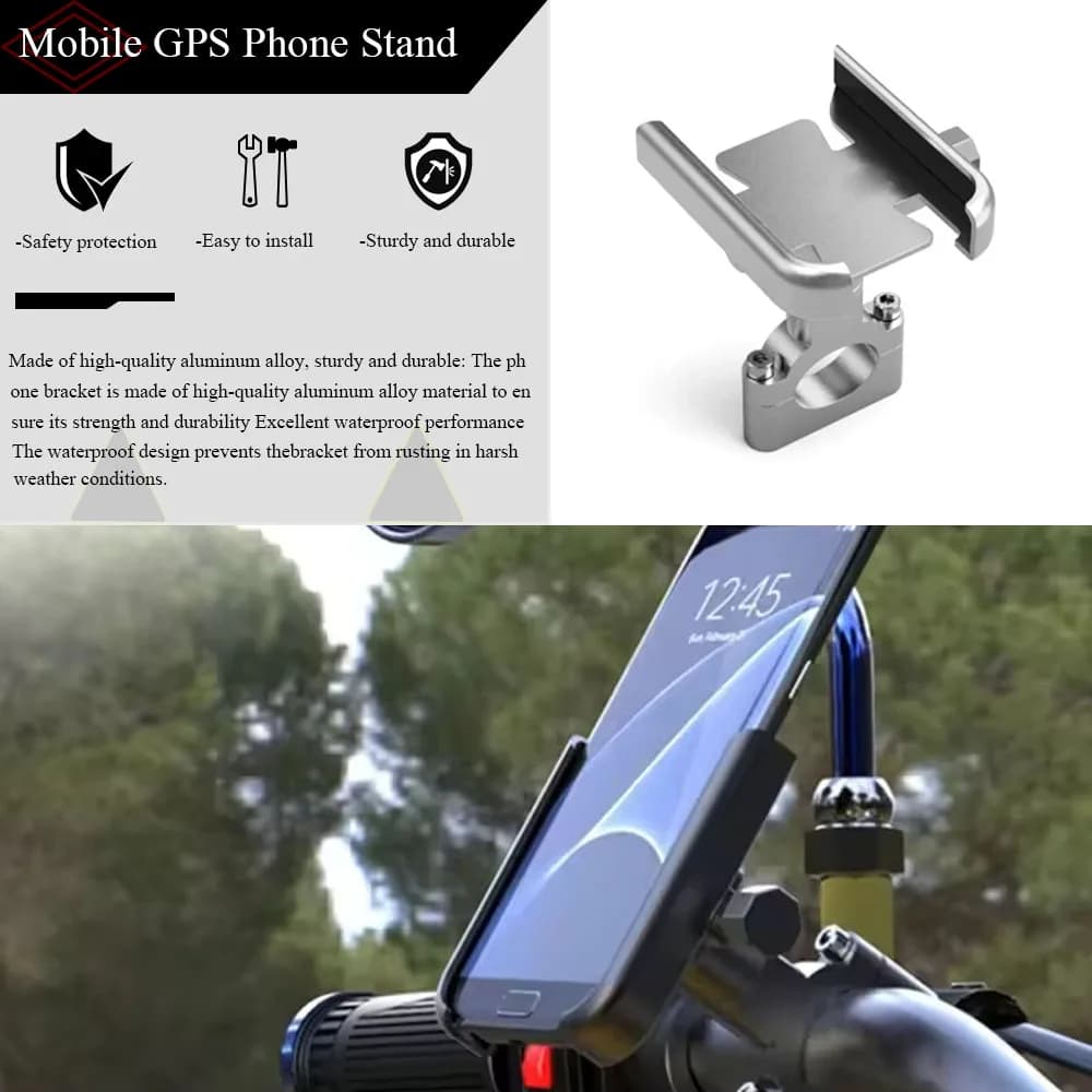 Per SYM CRUISYM 125 180 300 GTS 250i 300i Maxsym 400 600 Jet 14 Girevole Manubrio/Specchio Supporto Del Telefono Del Telefono GPS Del Telefono Staffa di Supporto