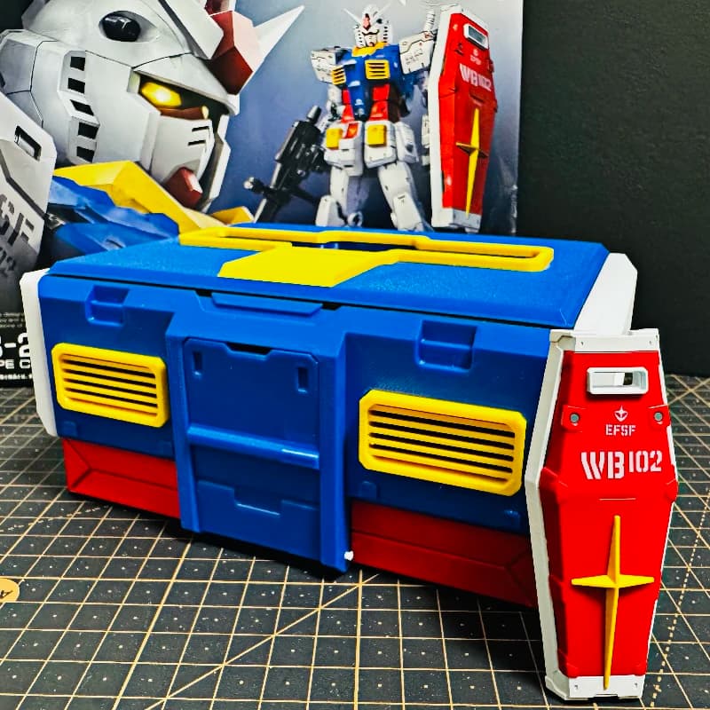 Gundam modello periferico ornamento scatola di fazzoletti mobile vestito decorazione di stoccaggio stampa 3D Yuanzu Zha accessori antichi