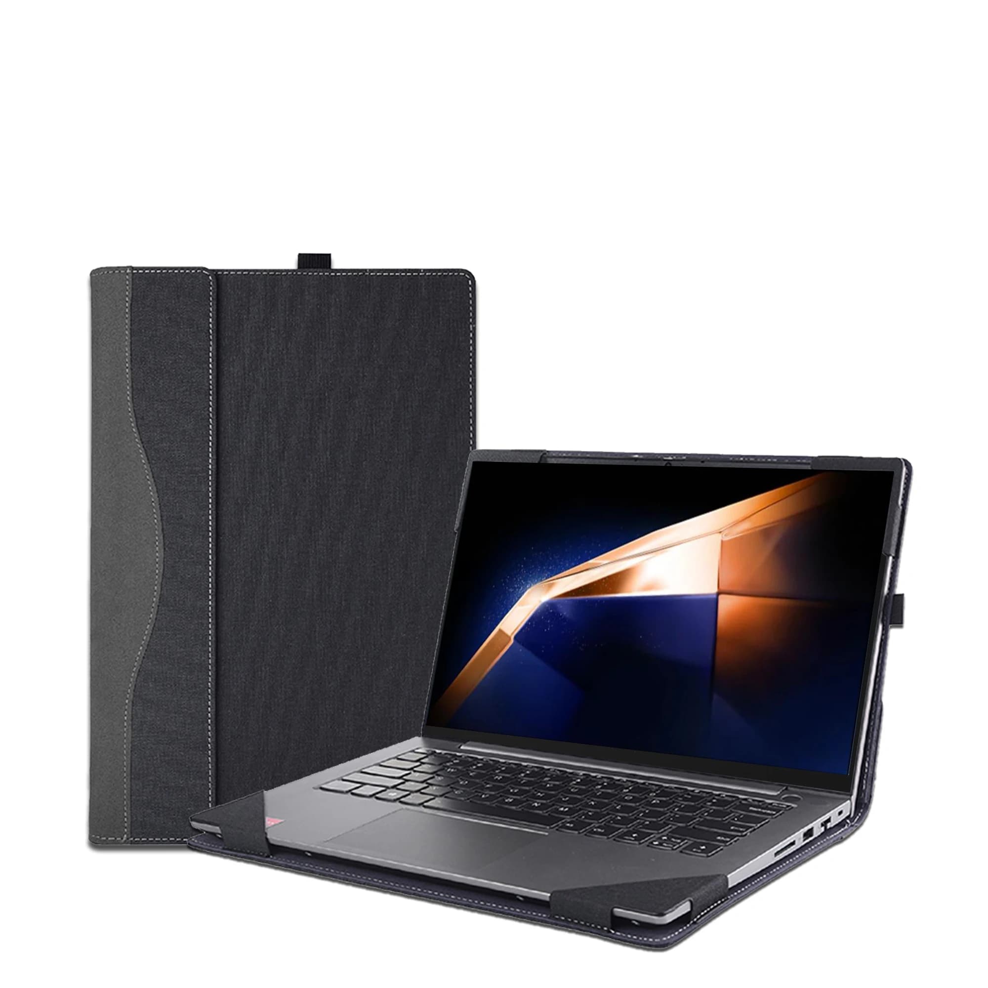 Custodia Cover per Samsung Galaxy Book4 / Book5 Pro 360 / Ultra 16" Custodia staccabile per PC Notebook Custodia protettiva per stilo in pelle Regali